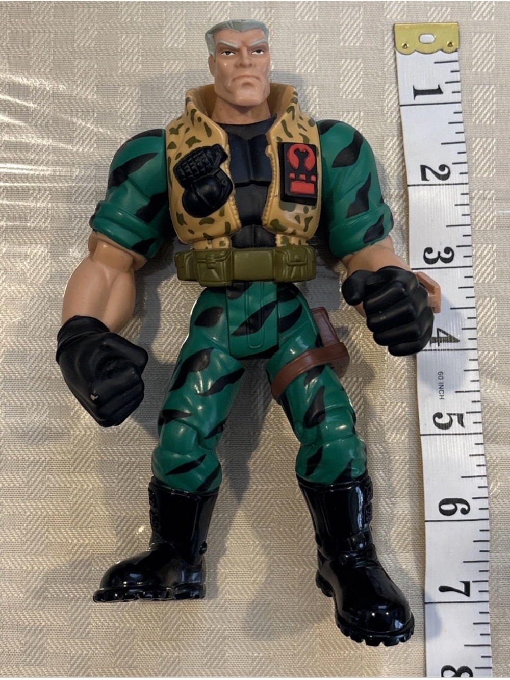 90s Vintage Small Soldiers Action Figure Chip Hazard 6-inch Loose 1998